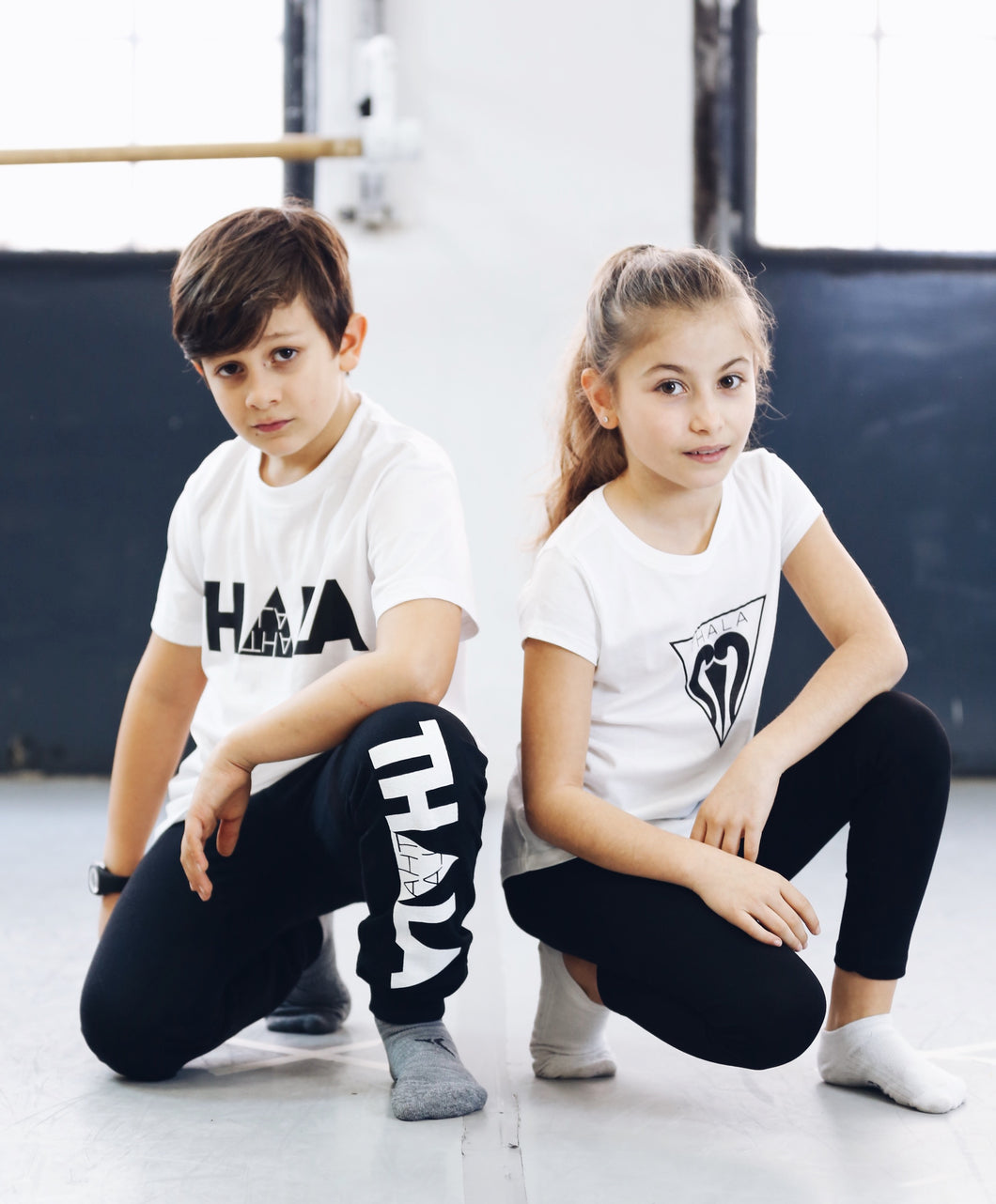 T-shirt bimbo bianca