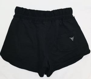 Pantaloncino french terry nero