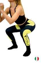 Leggins con fascia avvolgente