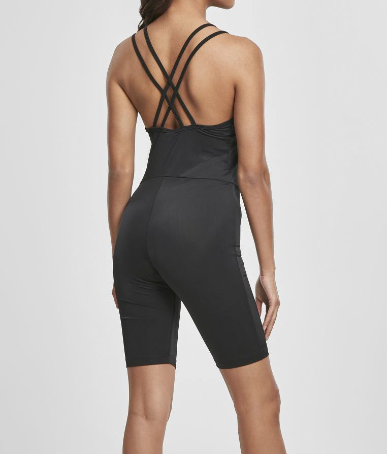 Tuta cross back corta